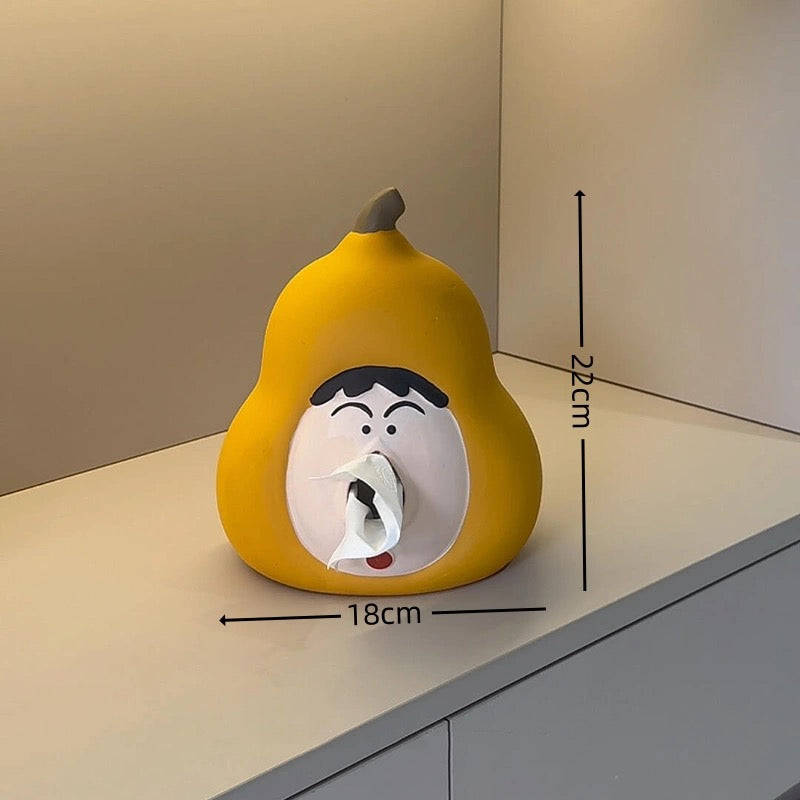 Adorable Lucky Gourd Desktop Tissue Box