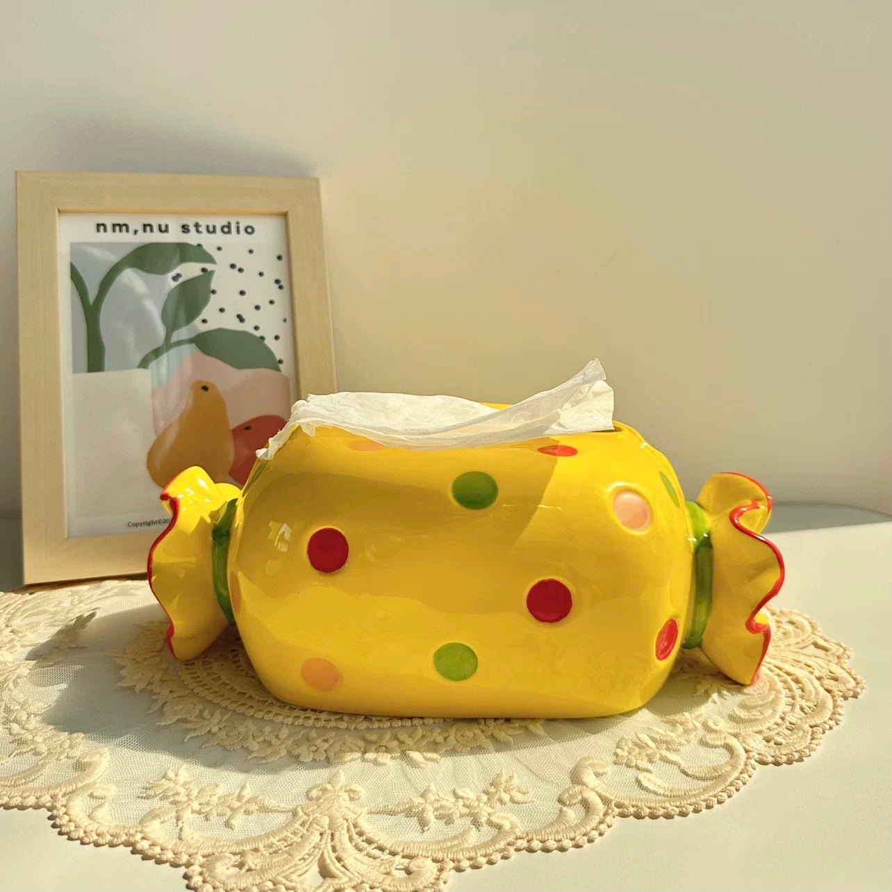 Adorable Candy - themed Tissue Box