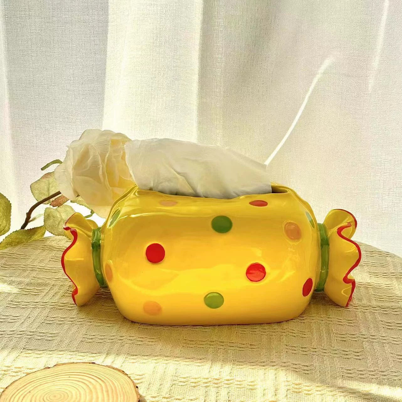 Adorable Candy - themed Tissue Box